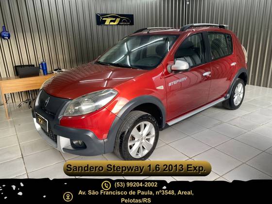RENAULT SANDERO 1.6 STEPWAY 8V FLEX 4P MANUAL RENAULT SANDERO 1.6 STEPWAY 8V FLEX 4P MANUAL